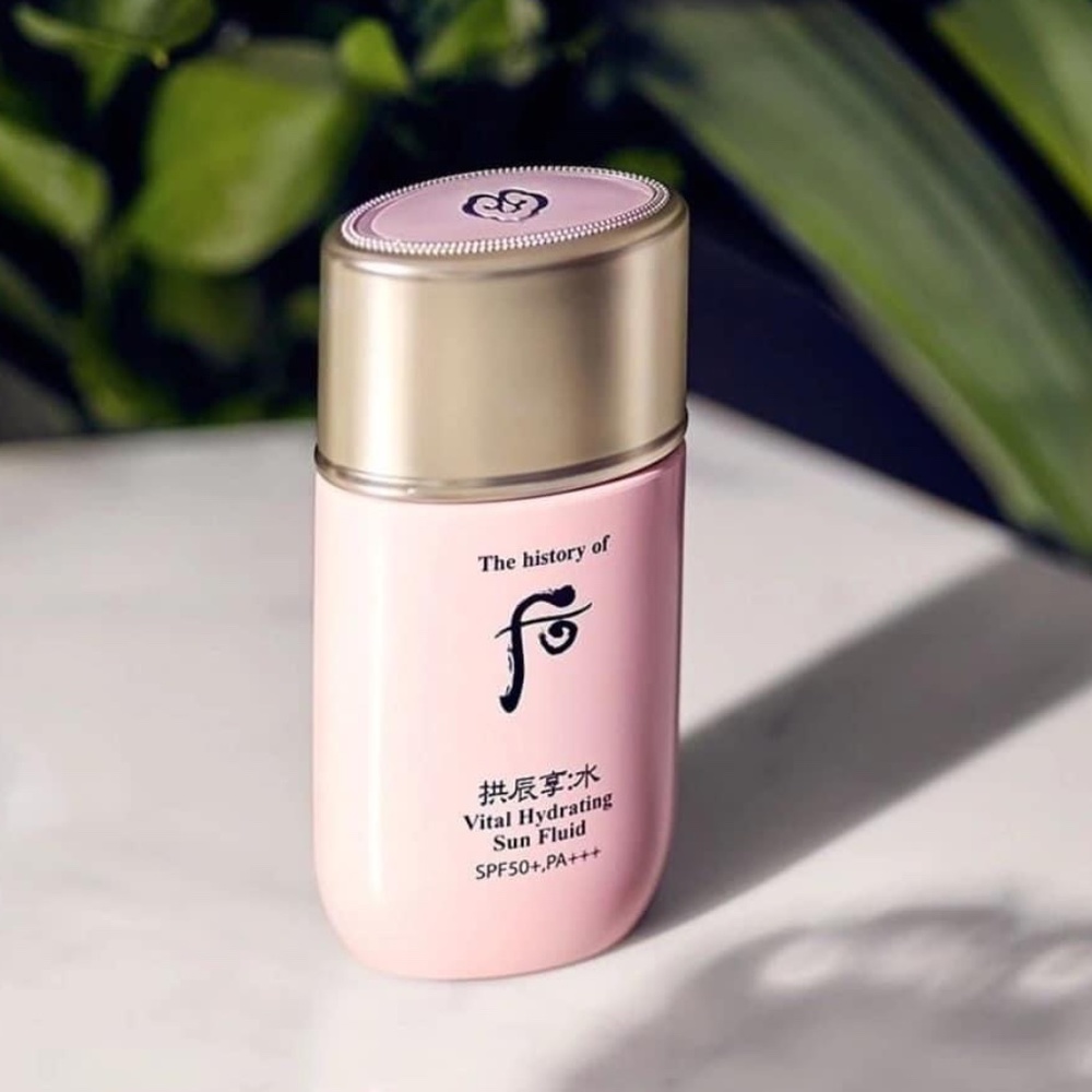 The history of whoo Gongjinhyang Soo Sooyeon Vital Hydrating Sun Fluid SPF50+ PA